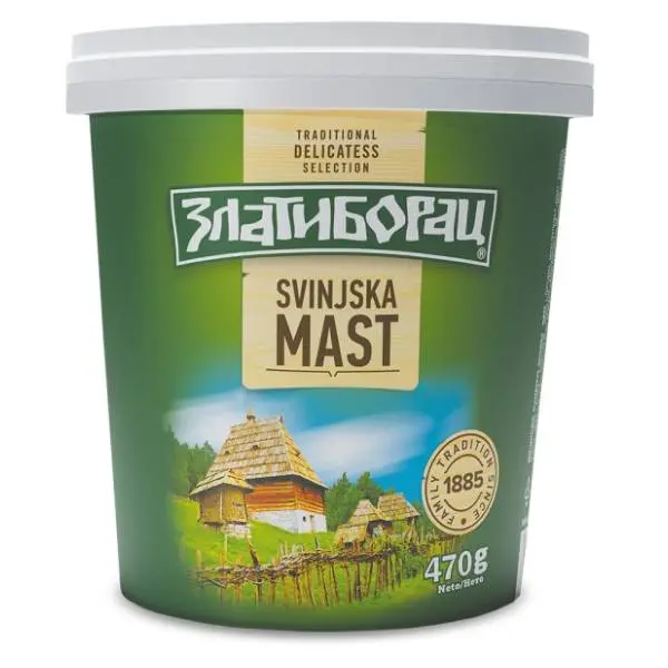 Svinjska mast ZLATIBORAC 470g 0