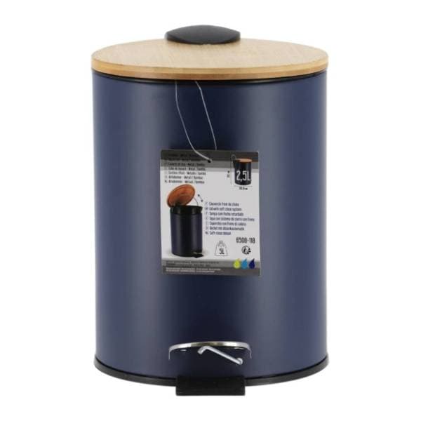 TENDANCE kanta za smeće sa pedalom soft close plava 2,5l 0