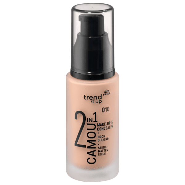 TREND IT UP 2u1 Camou tečni puder i korektor 010 30ml 0