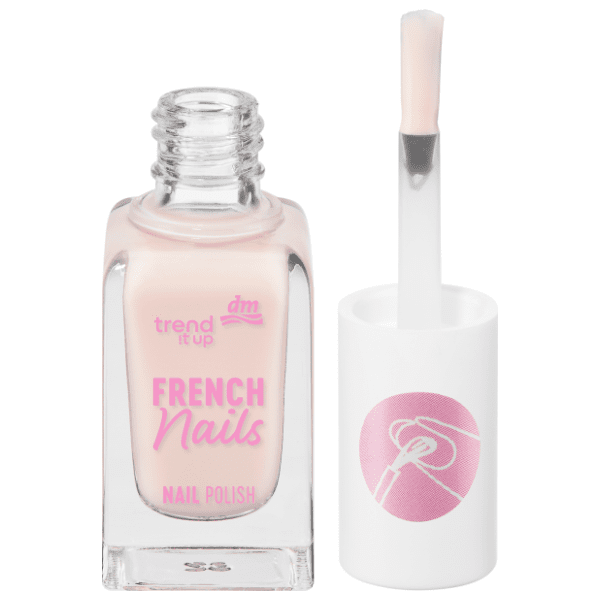 TREND IT UP French nails lak za nokte 010 white nude 0