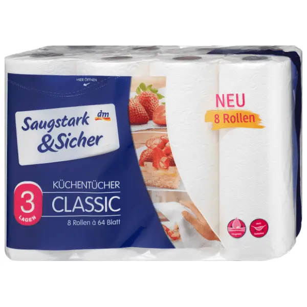 Ubrus SAUGSTARK&SICHER 3sloja 8kom 0