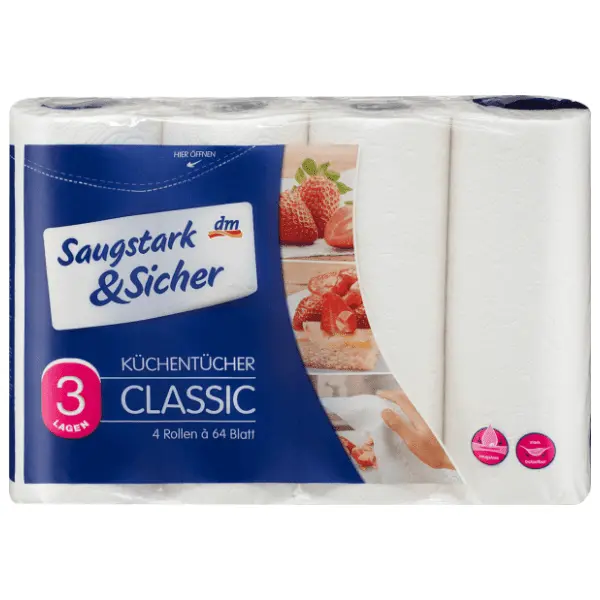 Ubrus SAUGSTARK&SICHER Classic 3sloja 4kom 0