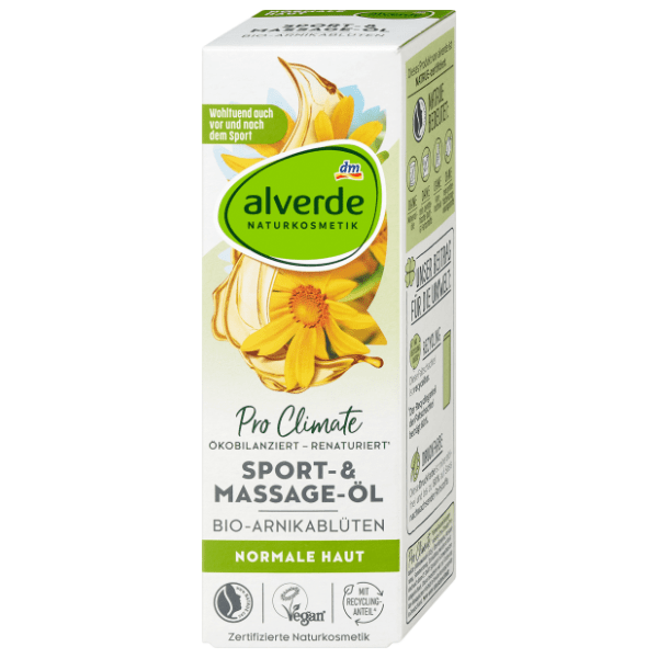 Ulje za masažu ALVERDE Pro climate cvet arnike 100ml 0