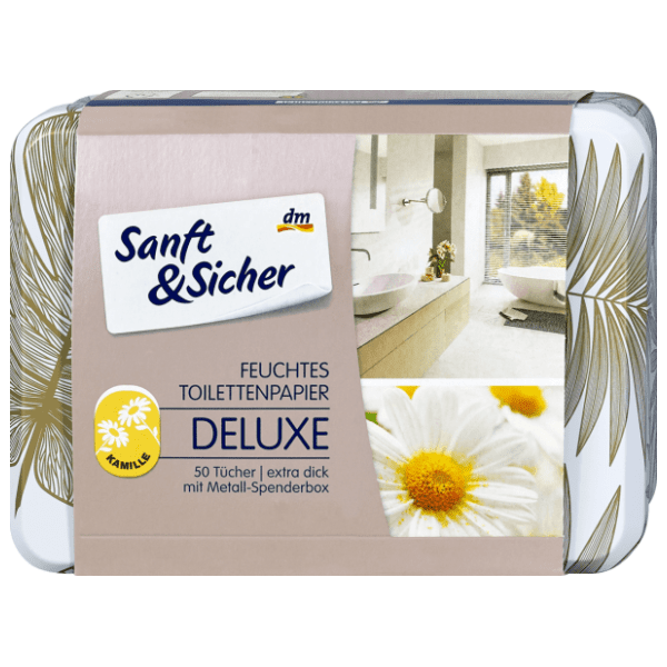 Vlažni toalet papir SANFT&SICHER kutija 50kom (više vrsta) 0