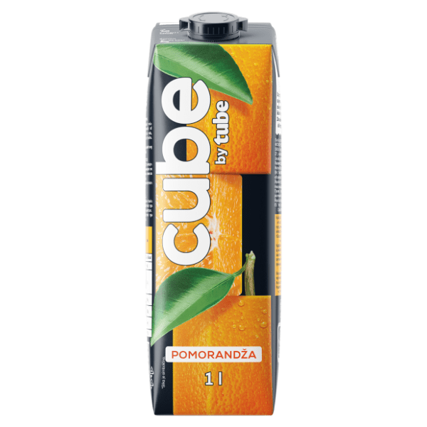 Voćni sok CUBE By Tube pomorandža 1l 0