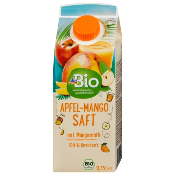 Voćni sok DM BIO jabuka mango 100% 750ml 0