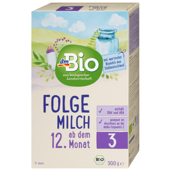 Zamensko mleko DM BIO 3 500g 0