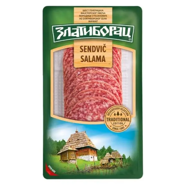 ZLATIBORAC sendvič salama slajs 100g 0