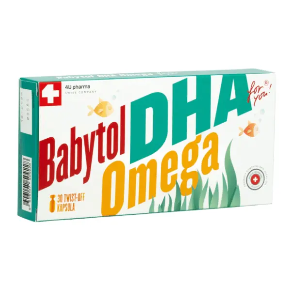 4U PHARMA Babytol DHA omega twist off kapsule 30kom 0