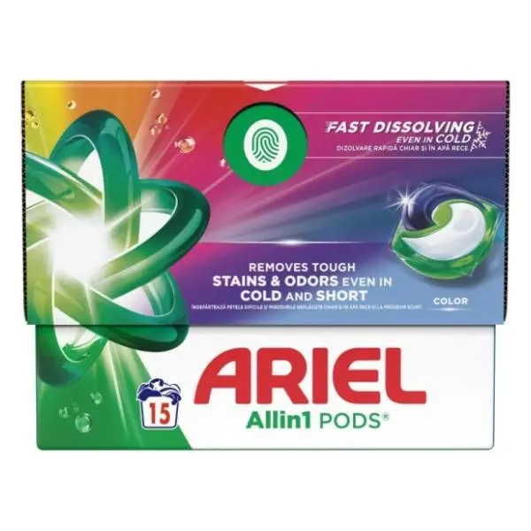 ARIEL PODS All in 1 color kapsule za veš 15kom 0
