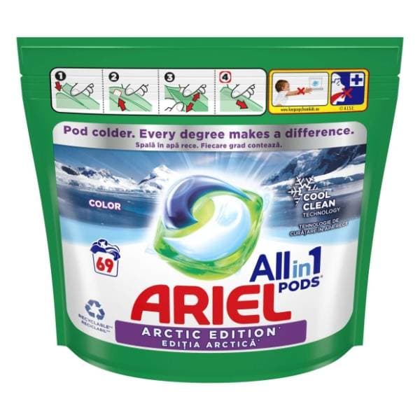 ARIEL PODS Color arctic kapsule za veš 69kom 0
