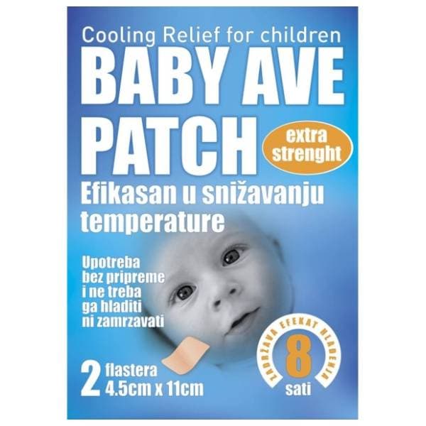 AVE Baby dečiji flasteri za skidanje temperature 2kom 0