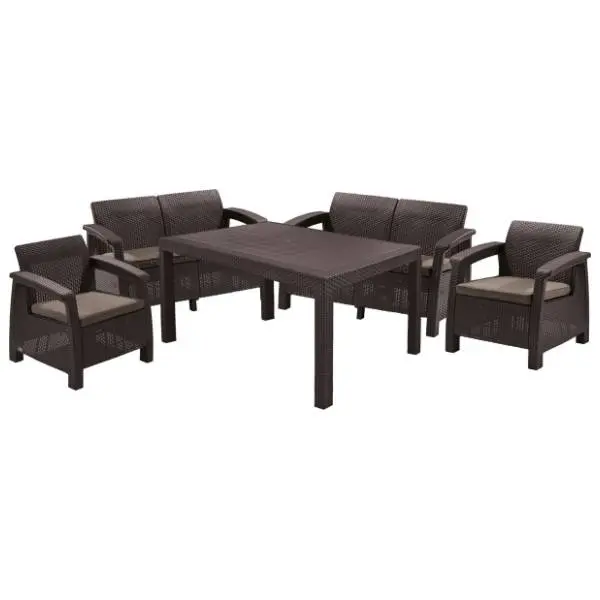 Baštenski set KETER Corfu fiesta CU 258945 braon 0