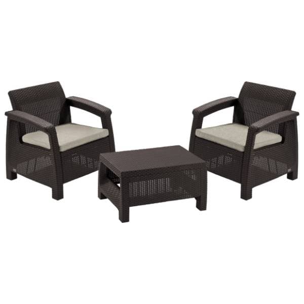 Baštenski set KETER Corfu weekend CU 258953 braon 0