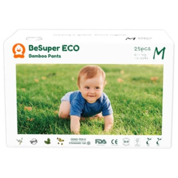 BESUPER pelene pants eco bamboo M 100kom 0