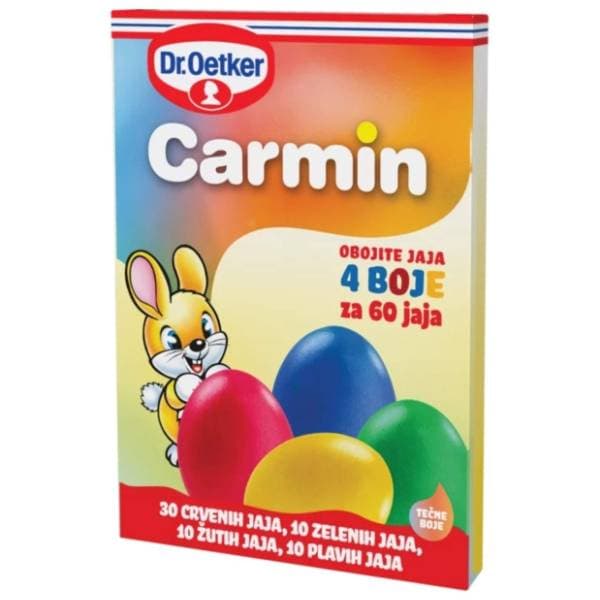 Boja za jaja carmin DR. OETKER 4kom 0