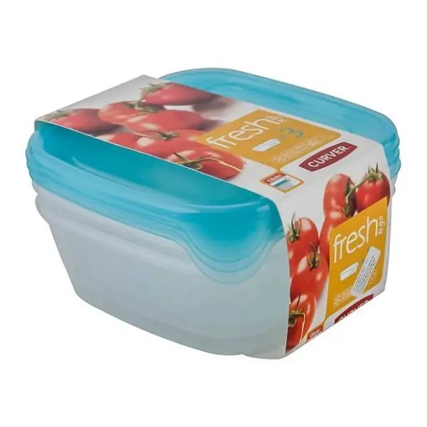 CURVER set kutija za hranu Fresh & go 3x800ml 0