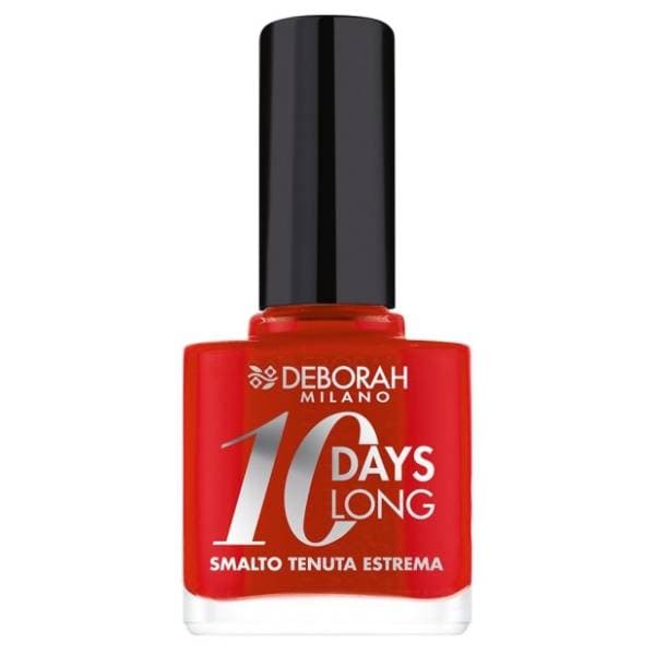 DEBORAH 10 days long lak za nokte 39 geranium red 0