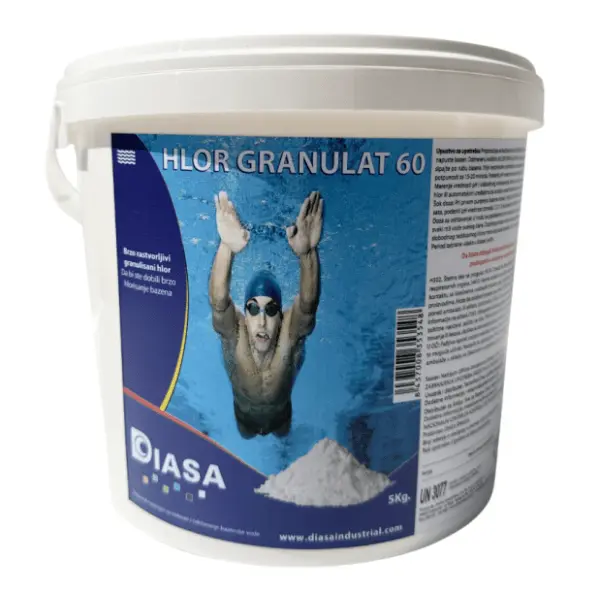 DIASA hlor granule 60% 5kg 0