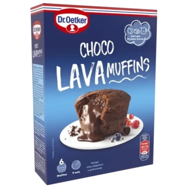 Smeša za mafine DR. OETKER choco lava 260g 0