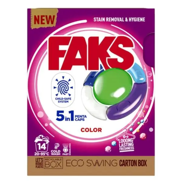 FAKS Color kapsule za veš 14kom 0