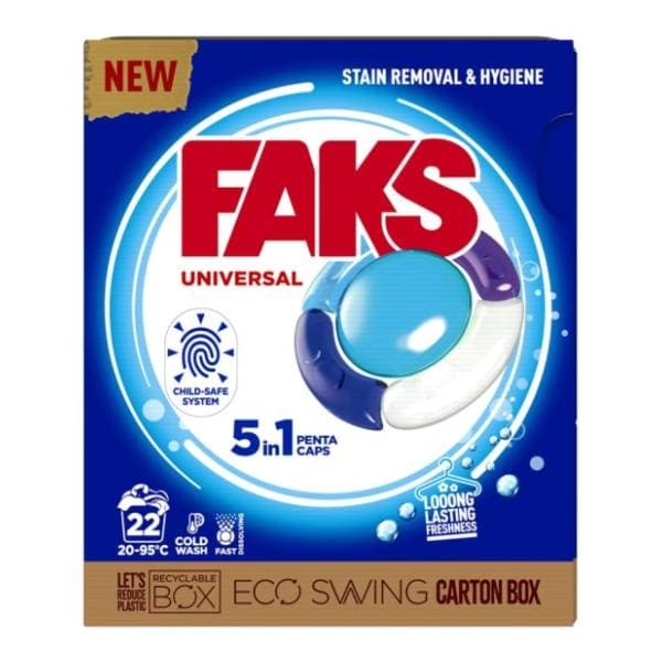 FAKS Universal kapsule za veš 22kom 0