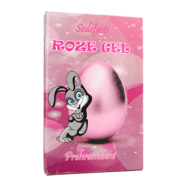 Gel boja za jajaj roze 3481 0