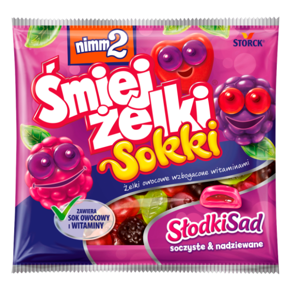 Gumene bombone NIMM2 crveno voće 90g 0