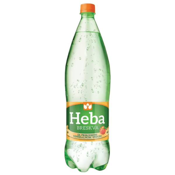 HEBA gazirana voda breskva 1,5l 0