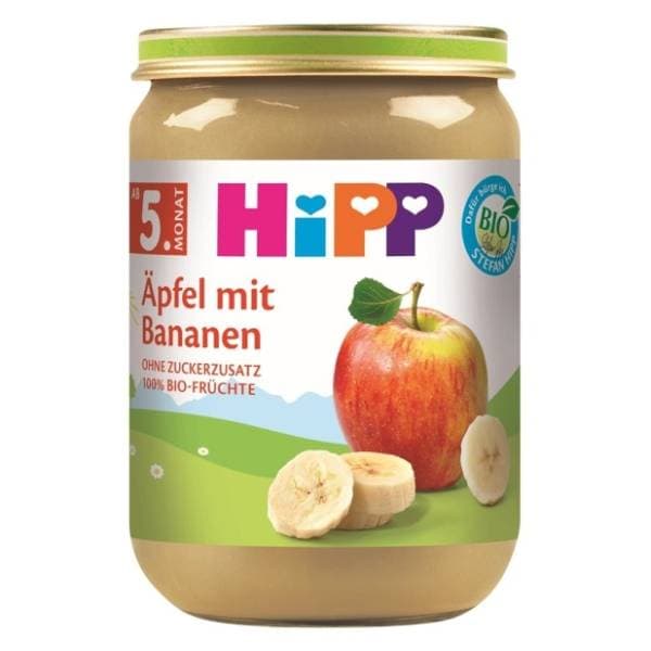 HIPP Bio kašica jabuka banana 190g 0