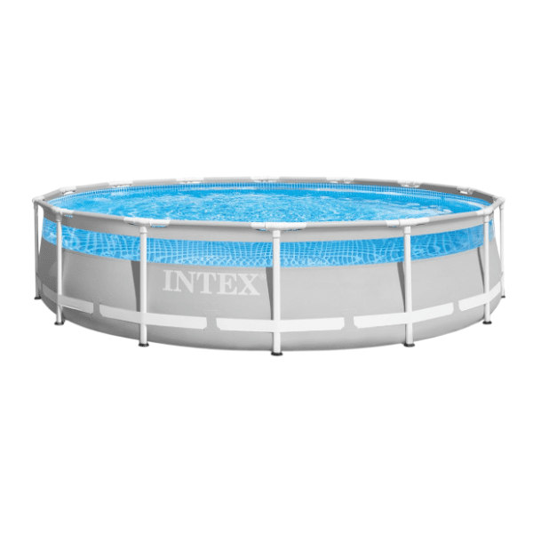 INTEX bazen metalni okvir 427x107cm Prism Frame clear view 0