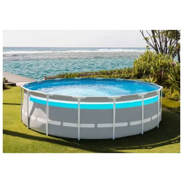INTEX bazen metalni okvir 427x107cm Prism Frame clear view 2
