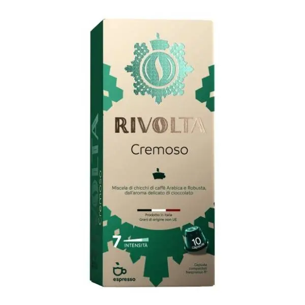 Kapsule RIVOLTA Cremoso 10kom 0