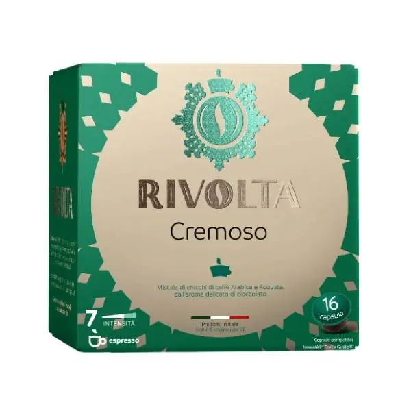 Kapsule RIVOLTA Cremoso 16kom 0