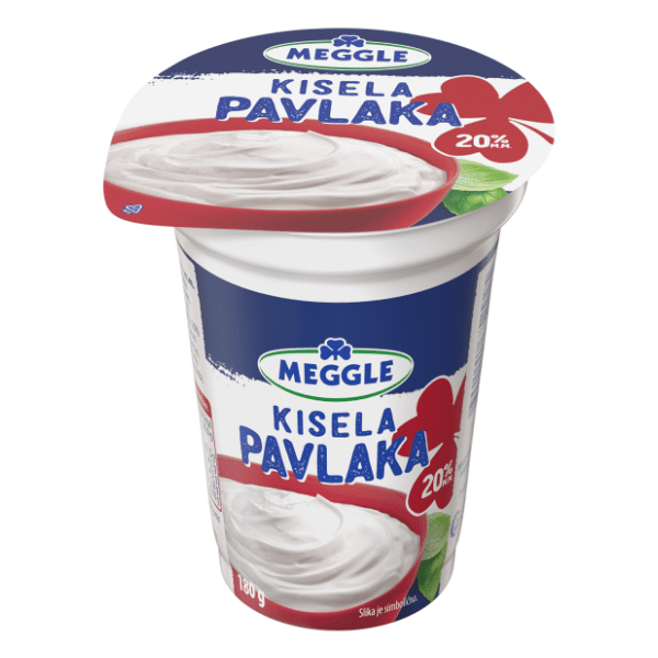 Kisela pavlaka MEGGLE 20%mm 180g 0