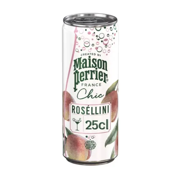 Koktel PERRIER Rosellini bezalkoholni 250ml 0