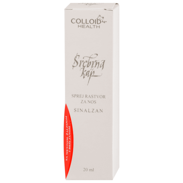 KOLOID Sinalzan sprej za nos srebrne kapi 20ml 0