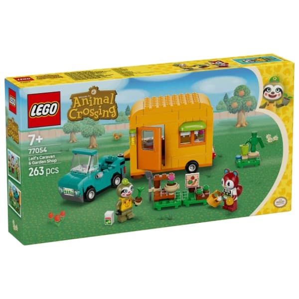 LEGO Animal Crossing Leif sa kamp-prikolicom i baštenskom radnjom 77054 0