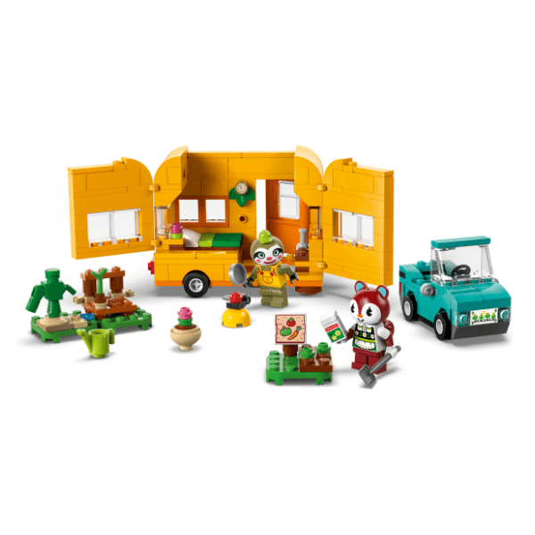 LEGO Animal Crossing Leif sa kamp-prikolicom i baštenskom radnjom 77054 3