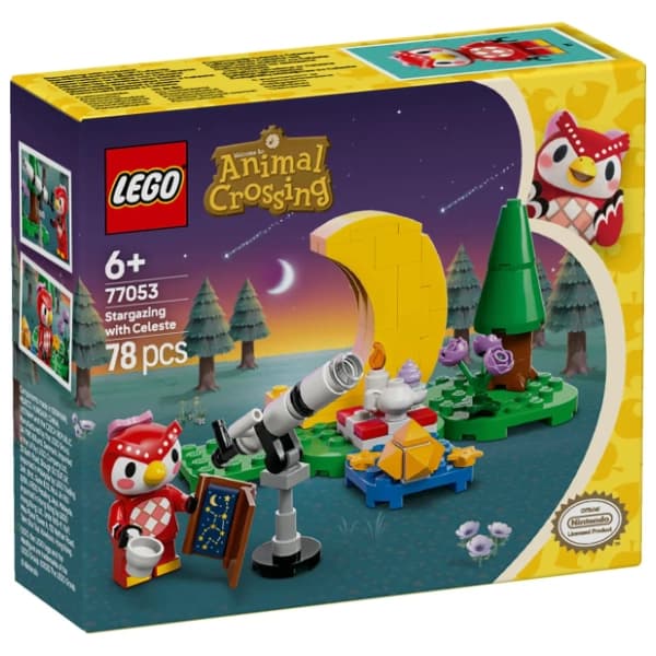LEGO Animal Crossing posmatranje zvezda sa Celeste 77053 0