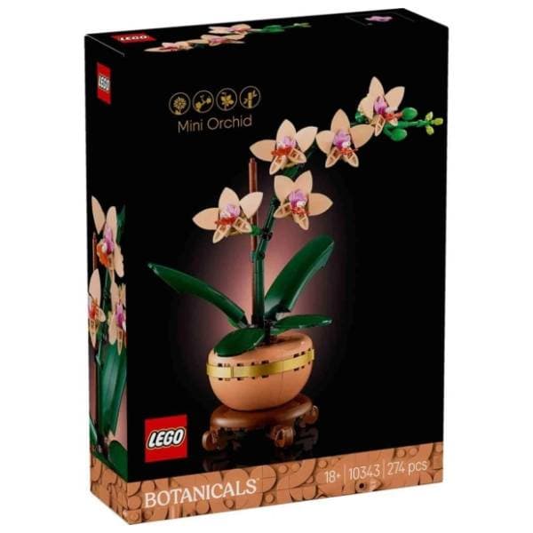 LEGO Botanical Collection mini orhideja 10343 0