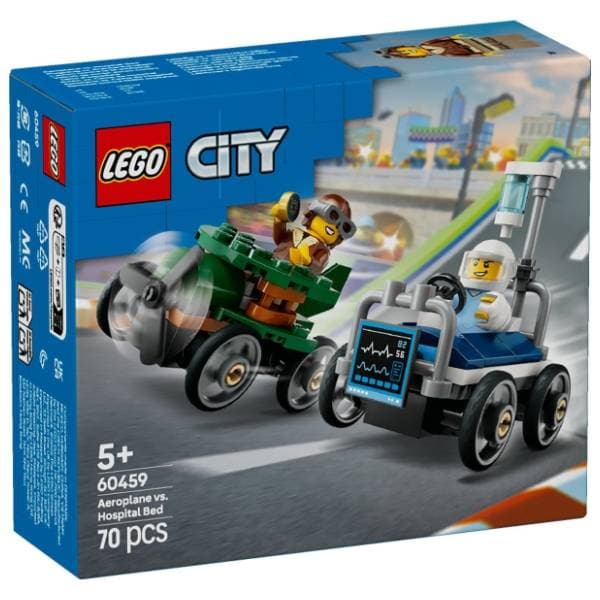 LEGO City avion protiv vozila sa bolničkim krevetom 60459 0