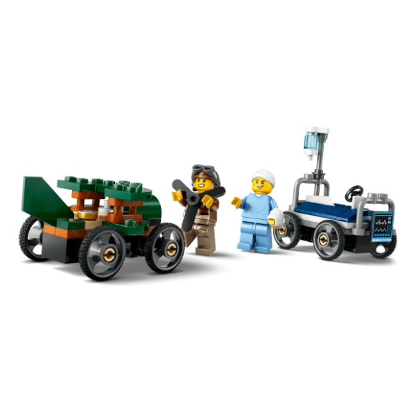 LEGO City avion protiv vozila sa bolničkim krevetom 60459 1