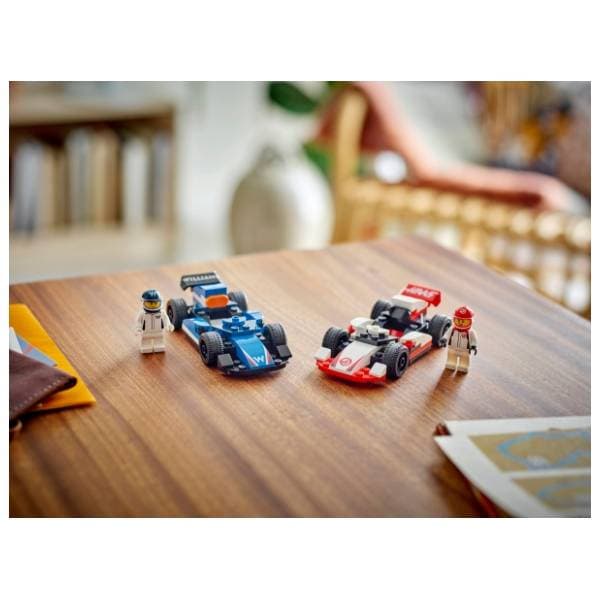LEGO City F1 Williams racing i Haas F1 formule 60464 4