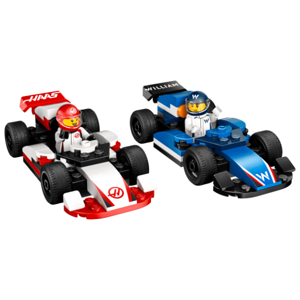 LEGO City F1 Williams racing i Haas F1 formule 60464 1