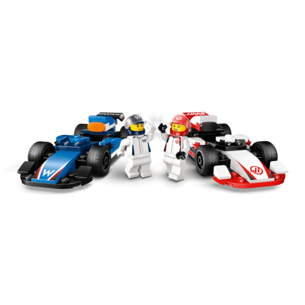 LEGO City F1 Williams racing i Haas F1 formule 60464 2