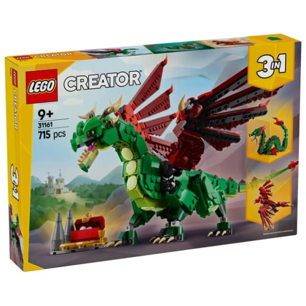 LEGO Creator 3in1 Srednjovekovni zmaj 31161 0