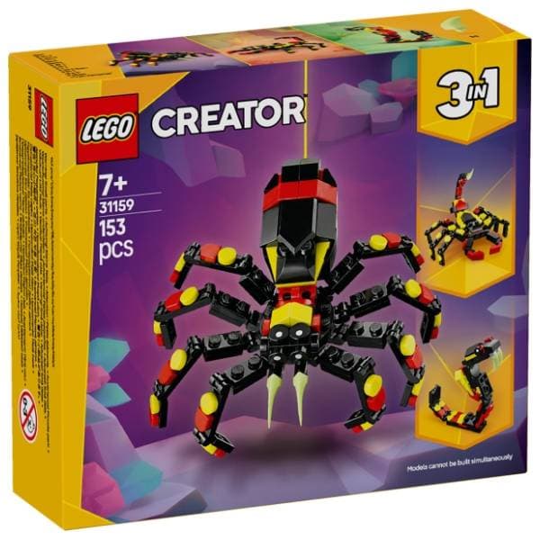 LEGO Creator 3in1 wild animals surprising spider 0
