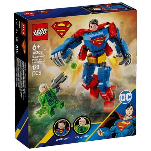 LEGO DC Supermenov mek protiv Leksa Lutora 76302 0