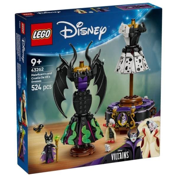 LEGO Disney haljine Grdane i Kruele de Vil 43262 0